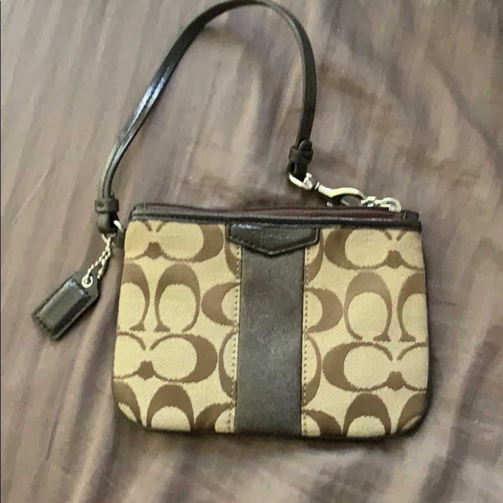 Coach wristlet
